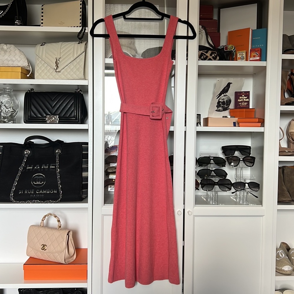 JoosTricot Rosanna Ribbed Midi Tank Dress *NWT* - Picture 6 of 16